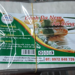 Bánh đa nem ăn sống