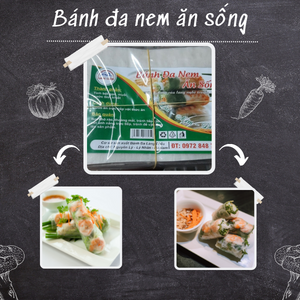 Bánh đa nem ăn sống Bánh đa nem ăn sống